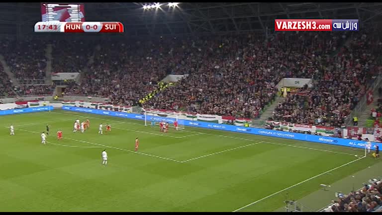 خلاصه بازی مجارستان 2-3 سوئیس