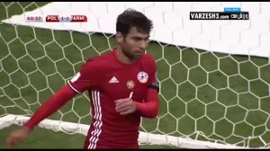 خلاصه بازی لهستان 2-1 ارمنستان