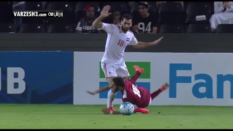 خلاصه بازی قطر 1-0 سوریه