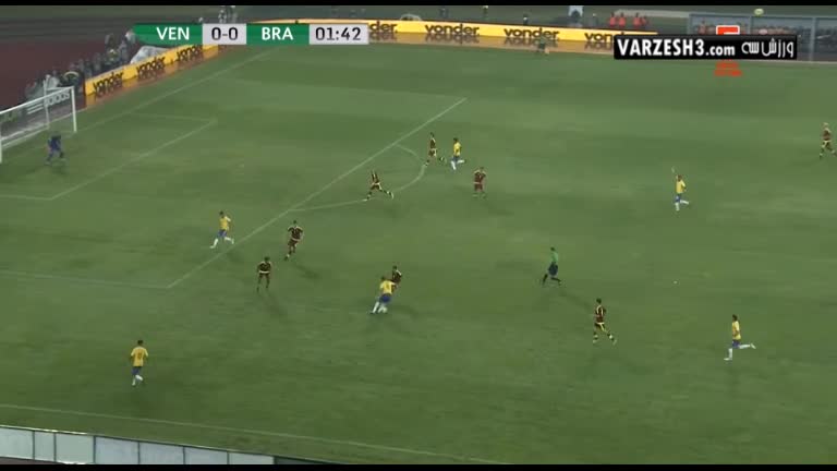 خلاصه بازی ونزوئلا 0-2 برزیل
