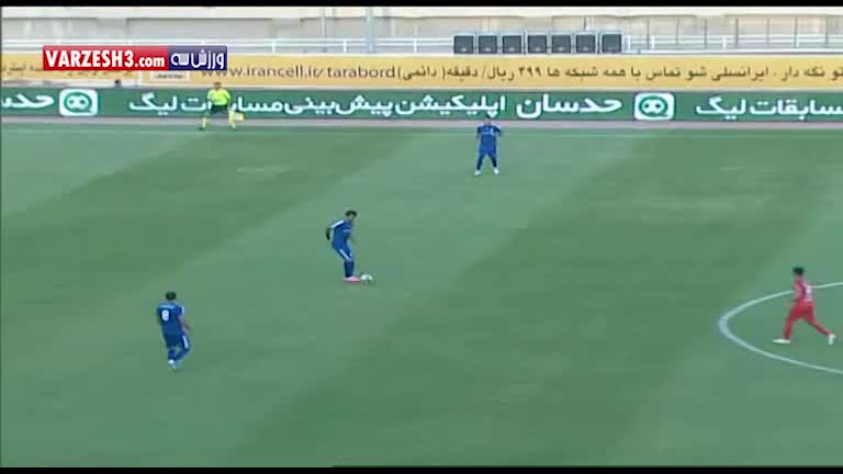 خلاصه بازی استقلال خوزستان 1-1 پرسپولیس