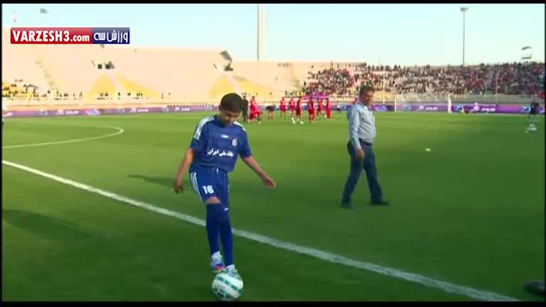 حمایت از کودکان سرطانی در بازی استقلال خوزستان-پرسپولیس