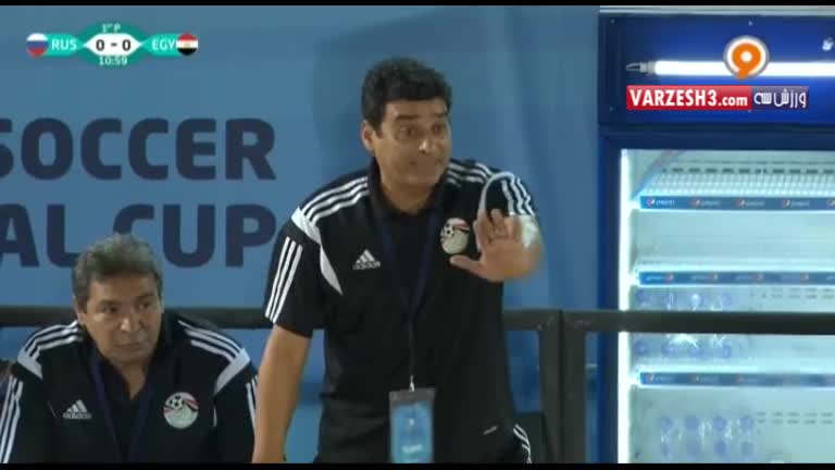 گلهای فوتبال ساحلی روسیه 10-6 مصر