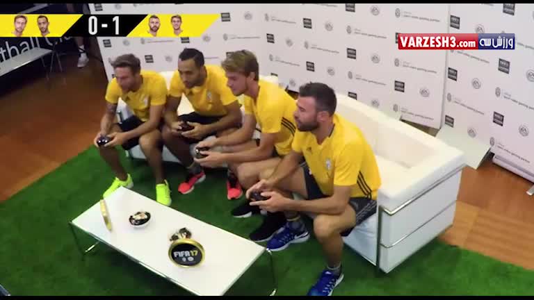 چالش بازی FIFA17 بازیکنان یوونتوس