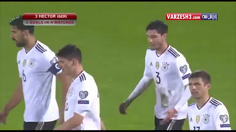 گلهای بازی سن مارینو 0-8 آلمان