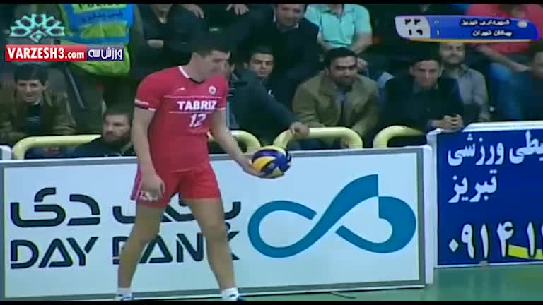 خلاصه والیبال شهرداری تبریز 2-3 پیکان تهران