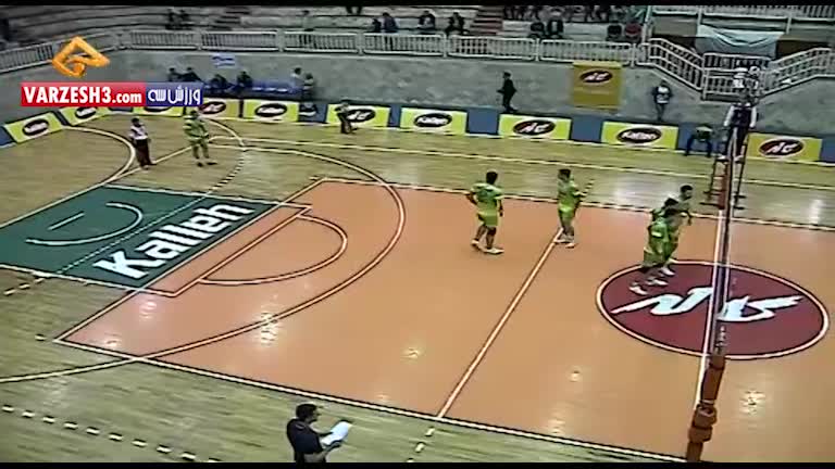 خلاصه والیبال کاله مازندران 3-2 پارسه تهران
