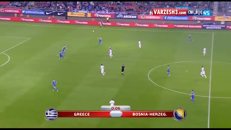 خلاصه بازی یونان 1-1 بوسنی