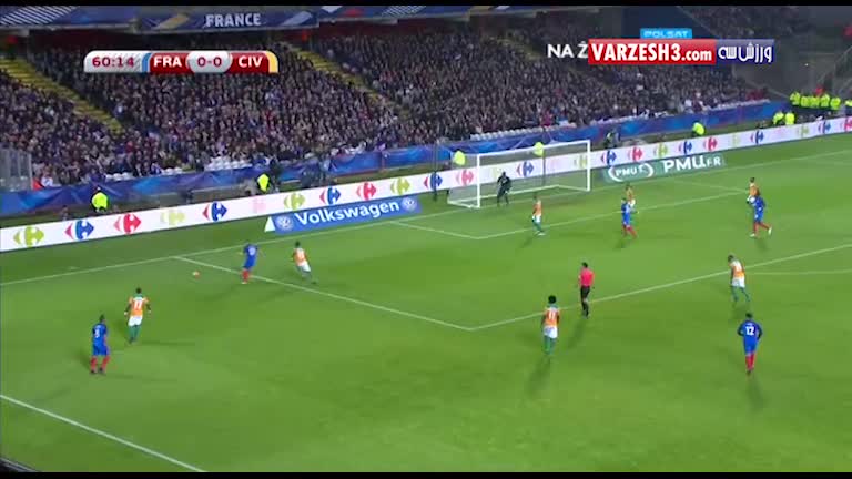 خلاصه بازی فرانسه 0-0 ساحل عاج