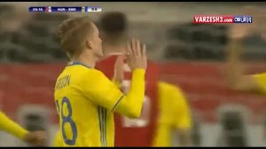 خلاصه بازی مجارستان 0-2 سوئد