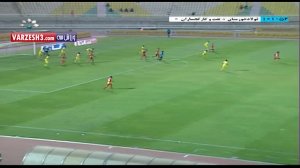 خلاصه بازی فولاد 0-0 نفت و گاز گچساران (پنالتی 2-3)