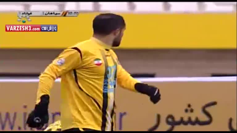 خلاصه بازی سپاهان 1-1 فولاد