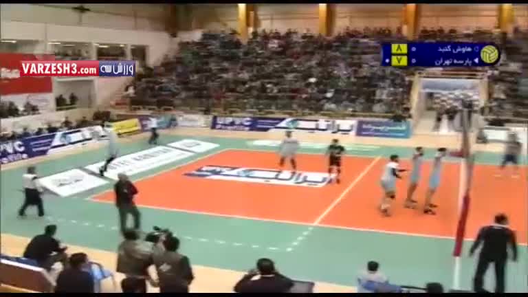 خلاصه والیبال هاوش گنبد 2-3 پارسه تهران