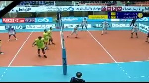 خلاصه والیبال پارسه تهران 0-3 کاله مازندران