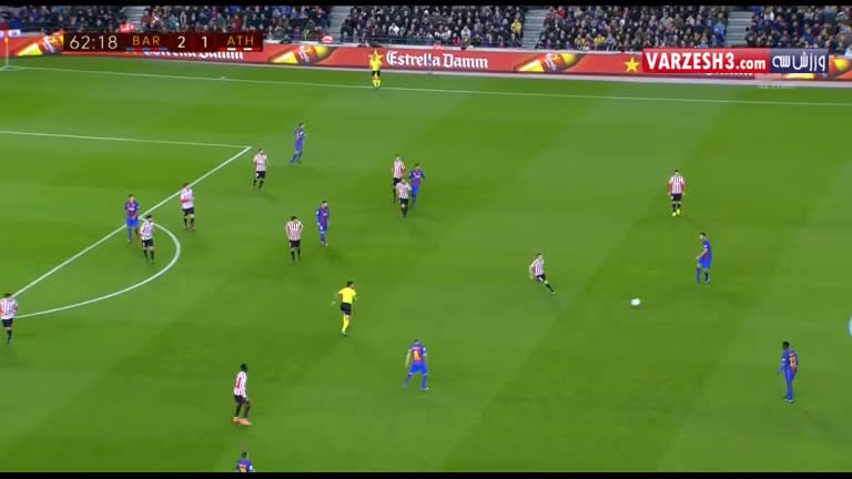 خلاصه بازی بارسلونا 3-1 بیلبائو(سوپرگل مسی)