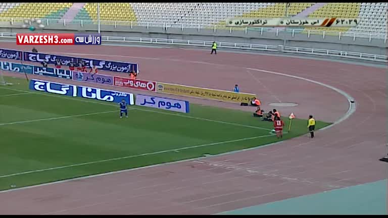 خلاصه بازی استقلال خوزستان 0-1 تراکتورسازی