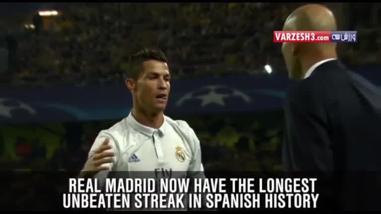 رکوردشکنی رئال مادرید در اسپانیا با 40 بازی بدون شکست