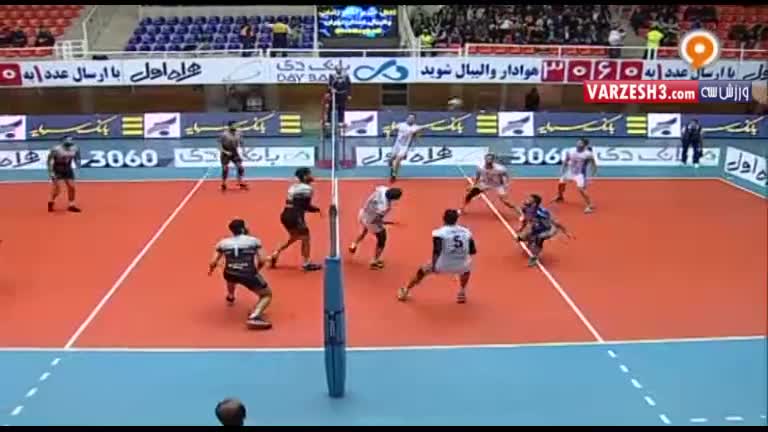 خلاصه والیبال بانک سرمایه 3-0 هاوش گنبد