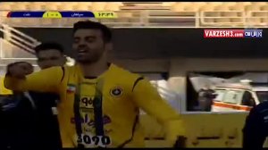 خلاصه بازی سپاهان 2-1 نفت تهران (درخشش مهرداد محمدی)