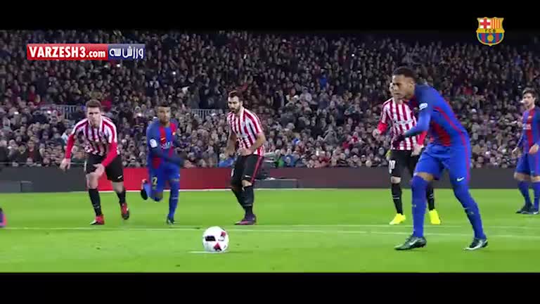 زیباترین حرکات تکنیکی بازیکنان بارسلونا