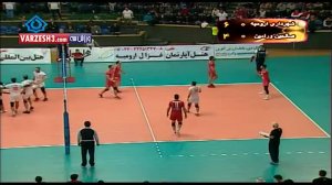 خلاصه والیبال شهرداری ارومیه 2-3 متین ورامین