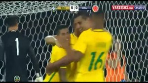 خلاصه بازی خیریه برزیل 1-0 کلمبیا