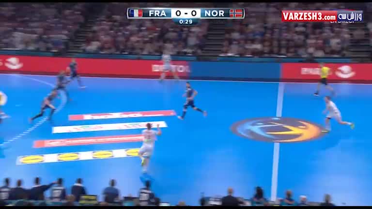 خلاصه هندبال نروژ 26-33 فرانسه (فینال مسابقات قهرمانی جهان)