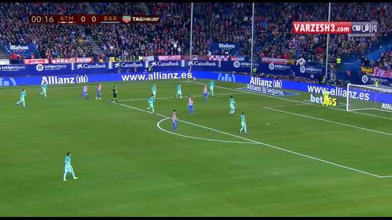 خلاصه بازی اتلتیکومادرید 1-2 بارسلونا