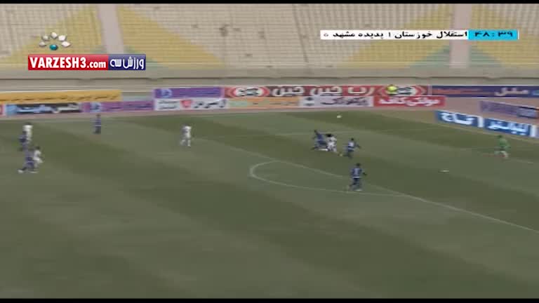 خلاصه بازی استقلال خوزستان 2-1 پدیده