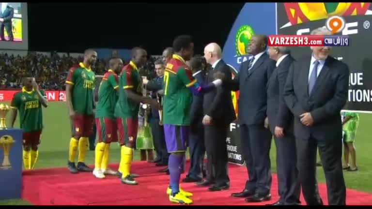 جشن قهرمانی کامرون ؛ جام ملت های آفریقا