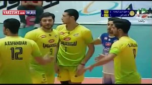 خلاصه والیبال شهرداری ارومیه 3-1 کاله