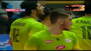 خلاصه والیبال شهرداری ارومیه 3-2 کاله مازندران