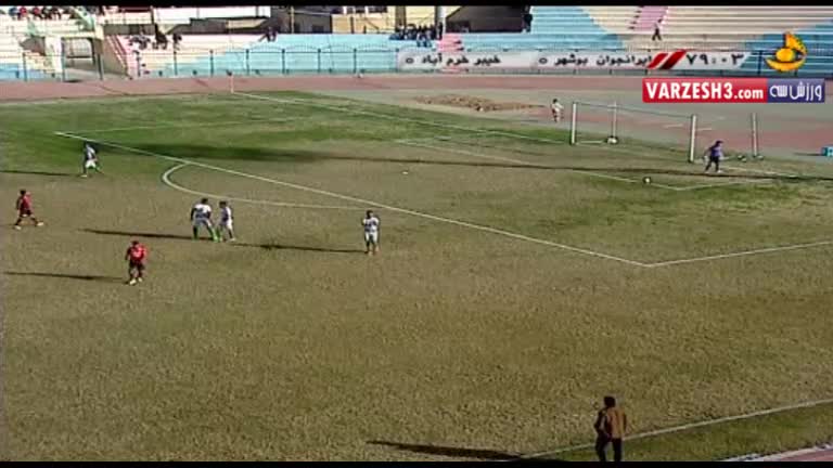 خلاصه بازی ایران جوان بوشهر 0-1 خیبر خرم‌آباد