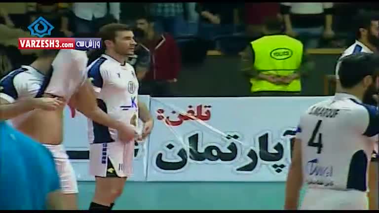 خلاصه والیبال شهرداری ارومیه 3-0 پیکان تهران 