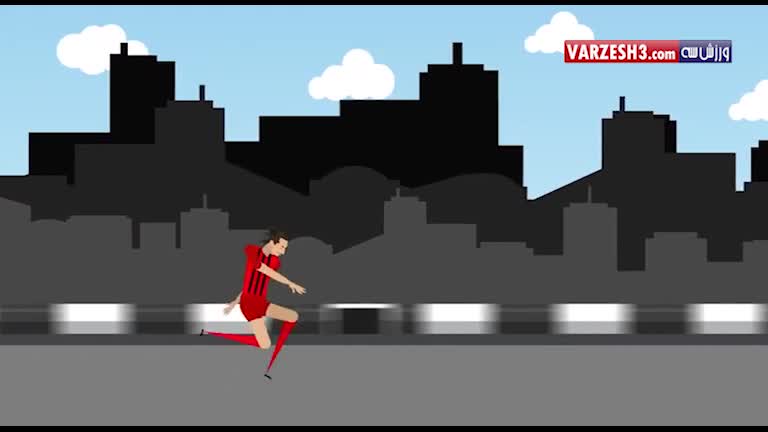 مسیر فوتبالی زلاتان به روایت انیمیشن