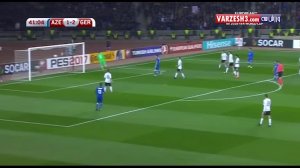 خلاصه بازی آذربایجان 1-4 آلمان