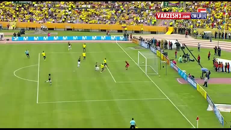 خلاصه بازی اکوادور 0-2 کلمبیا