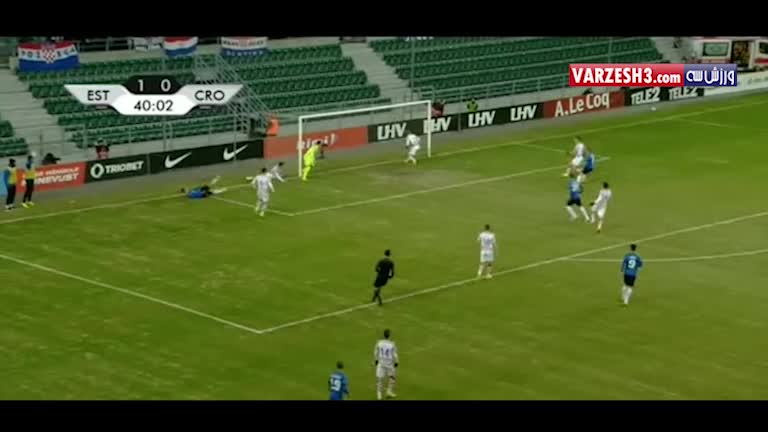 خلاصه بازی استونی 3-0 کرواسی