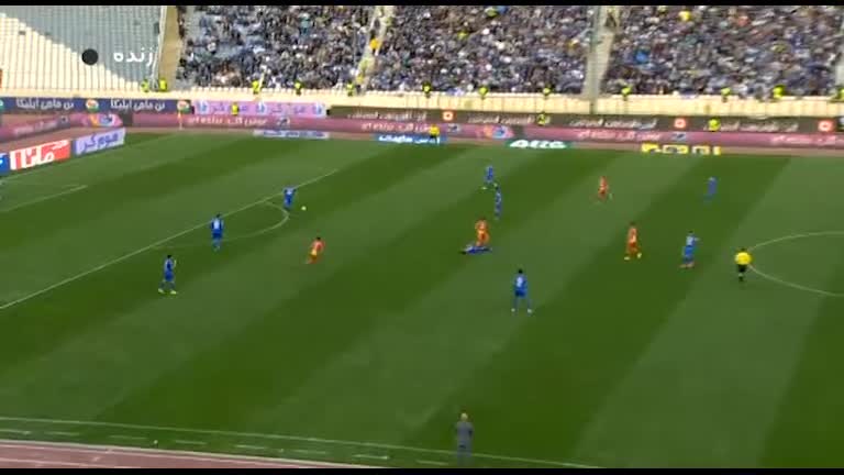 خلاصه بازی استقلال 1-0 فولاد