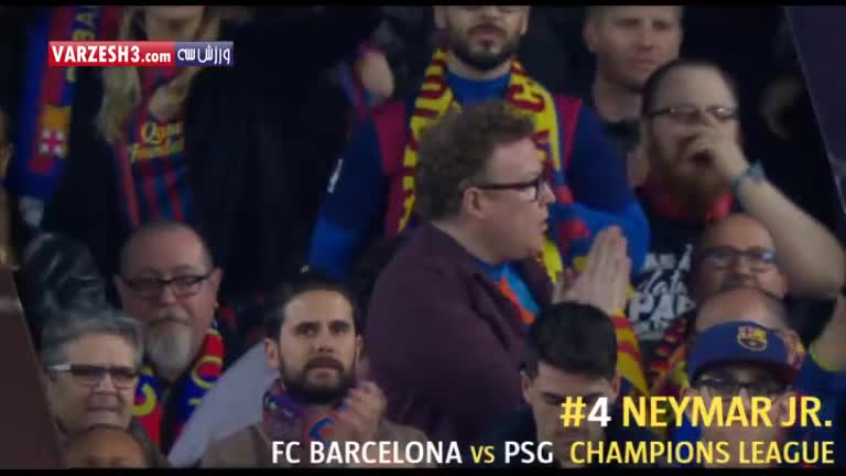 5 گل برتر بارسلونا در ماه مارس 2017