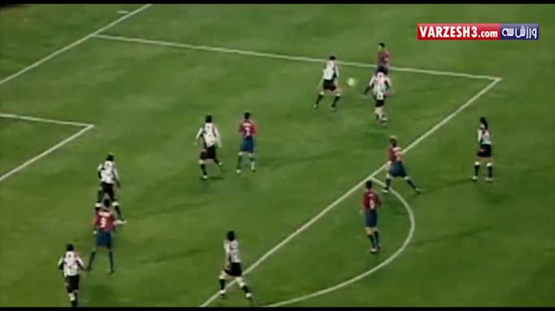 بازی خاطره انگیز بارسلونا - یوونتوس در سال 2003