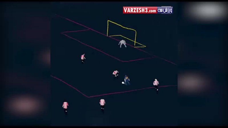 انیمیشن 5 گل برتر مسی برای بارسلونا
