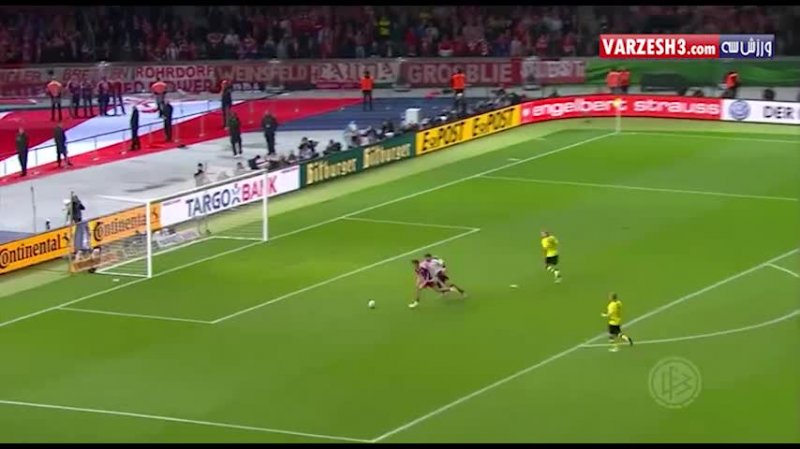 گل دقیقه 123 مولر در فینال جام حذفی آلمان مقابل دورتموند