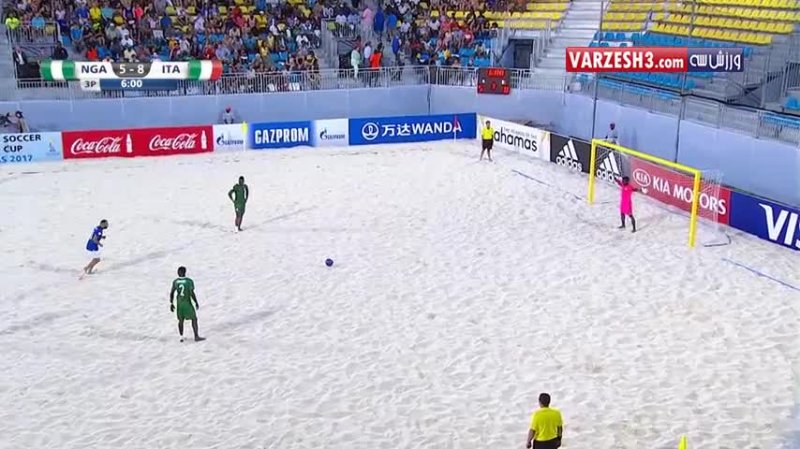 خلاصه فوتبال ساحلی نیجریه 6-12 ایتالیا