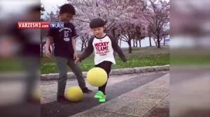 مهارتهای تماشایی کودکان فوتبالیست