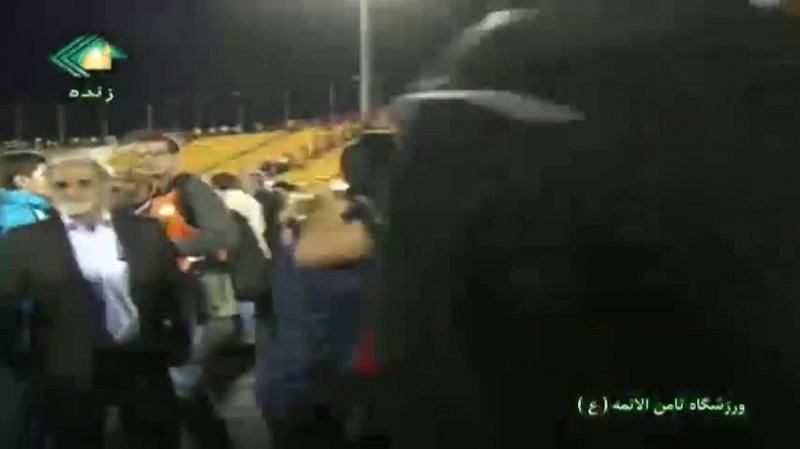 جشن بقای سیاه جامگان در لیگ برتر 