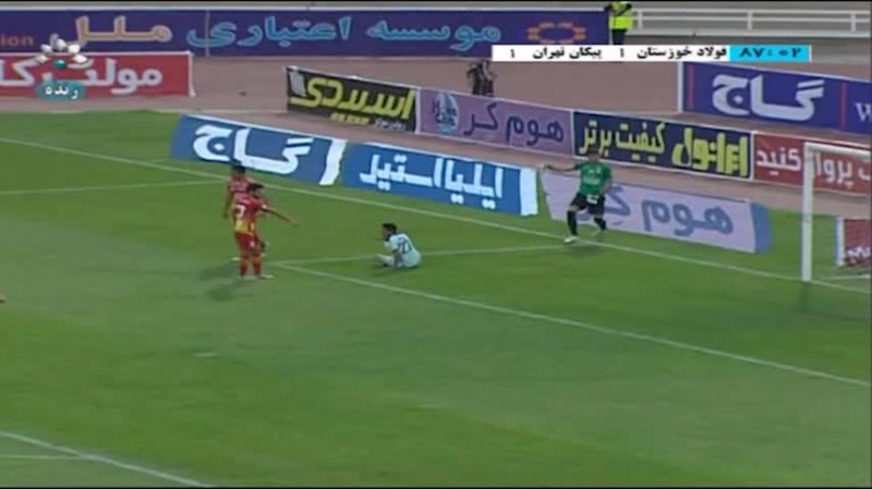 حرکت عجیب سعداوی و بازیکنان فولاد در آخرین هفته لیگ برتر