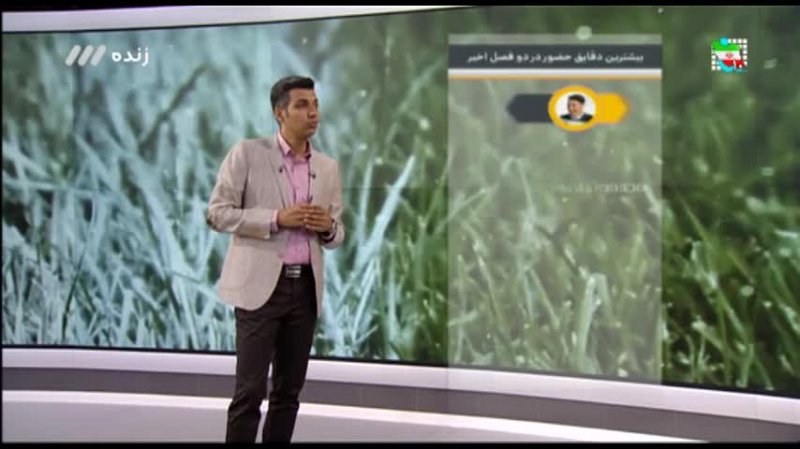 محمدرضا اخباری رکورد دار بیشترین دقایق حضور در دو فصل اخیر