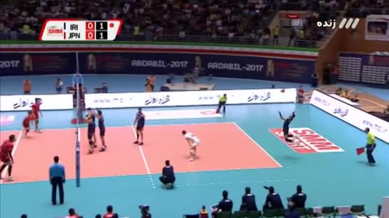 خلاصه والیبال زیر 23 سال ایران 3-0 ژاپن(قهرمانی ایران)