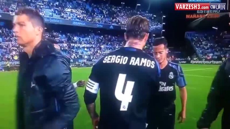 خوشحالی جالب راموس بعد از صدرنشینی رئال مادرید